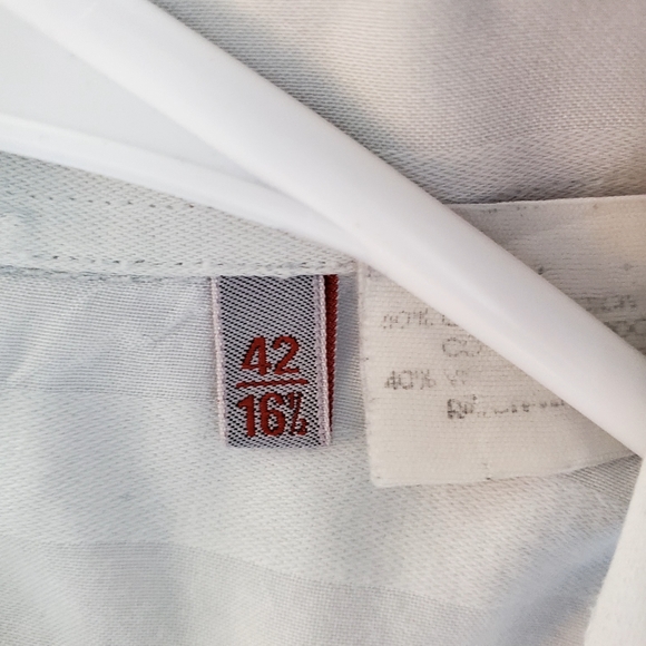 Versace Classic Designer White Dress Shirt - Picture 4 of 7